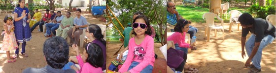 Amritha (Ananth's daughter) actively involved in dumchards